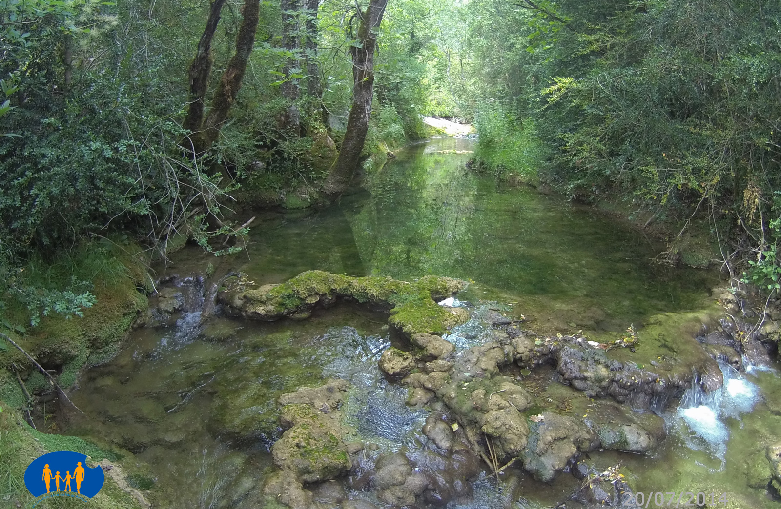 Rando'Nue au ruisseau d'Aucelon - juillet 2014